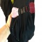 Boutique Artisan Fem Duster Jacket Opera Coat Snap Front Rhinestone