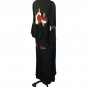 Boutique Artisan Fem Duster Jacket Opera Coat Snap Front Rhinestone