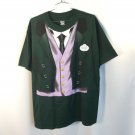 Disney Haunted Mansion Ghost Host Costume T-Shirt Adult Tee NWT 2XL