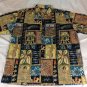 Kahala John Severson Patchwork Hawaiian Shirt Longboard Surfer Hula Pineapple XL