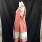Ya LA Red White Stripe Dress Sweetheart Valentine Volup 2X / 3X