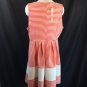 Ya LA Red White Stripe Dress Sweetheart Valentine Volup 2X / 3X