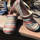 BOC Born Boho Fabric Beach Stripe Clog Manmade Boho Festival 10