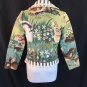 Spring Garden Bunny Rabbit Artisan Woven Blanket Jacket Heirlooms Picket Fence S