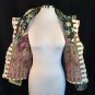 Spring Garden Bunny Rabbit Artisan Woven Blanket Jacket Heirlooms Picket Fence S
