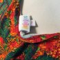 Lularoe Orange Floral Fall Colors Nicole Dress Stretch 2XL USA