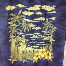 Hilo Hattie Wahine Hula Girl Native Hawaiian Aloha Mens Shirt XXL Island Surf