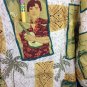 Reyn Spooner Ukulele Kane Native Mens Hawaiian Shirt Wahine Surfer Tapa Print XL