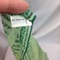 Vtg Vera Neumann Ladybug Logo Silk Blend Green Square Scarve Verasheer Japan 21"