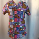 Scooby Doo Groove Me Mosaic Collage Uniform Groovy Purple Pink M