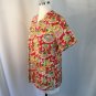 Cutie Pie Pinup Pineapple Princess Scrubs Cotton Uniform Top Hawaiian Pinup S