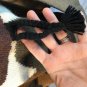 vtg Alpaca Wool Artisan Sweater Brown Color Block Natives 3D Braids Peru L