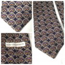 Metropolitan Museum of Art Lotus Flower Neck Tie Silk Egyptian Art Deco Floral