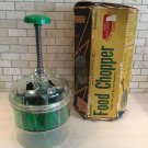 Vintage Retro Swiss Design Rotating Food Chopper Blitzhacker w/ Original Box