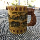 Vtg Knotts Berry Farm Gun Handle Mug Pistol Bullet Western Ghost Town Souvenir