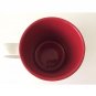 Disney Parks Mickey Mouse Raised Relief Mug Black White Red