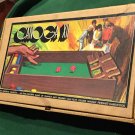 Vintage 1970 CANOGA XII Dice Game Wood Felt #4000 Pacific Game Co Hollywood CA