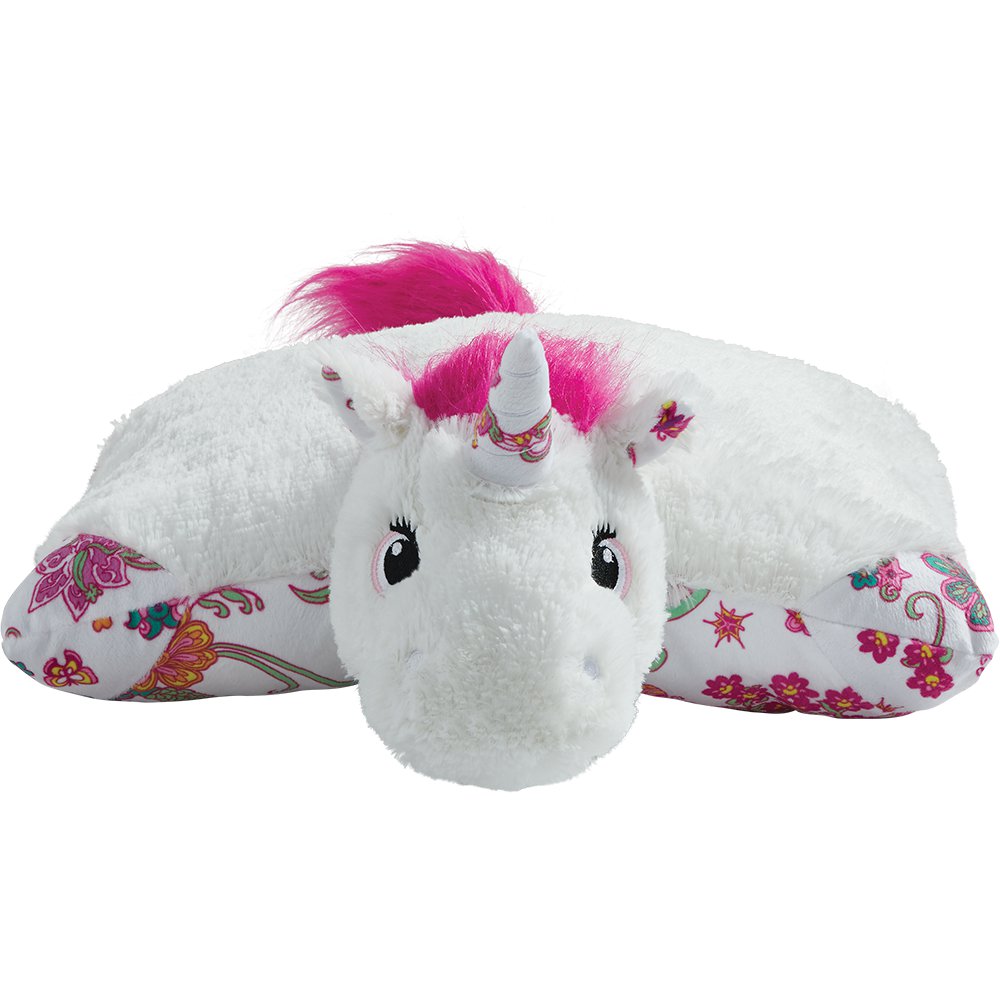 pillow pets colorful unicorn