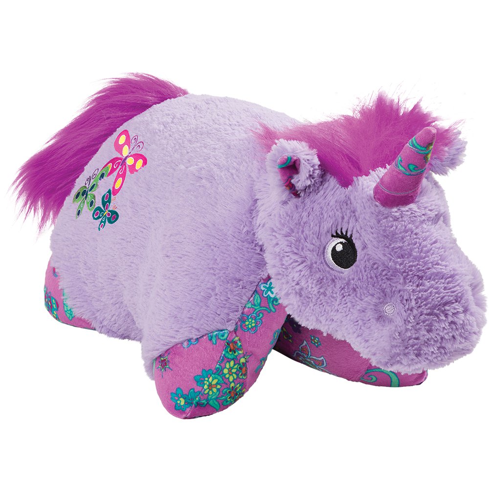 pillow pets colorful unicorn