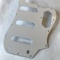 Custom Guitar pickgaurd - For Bass VI Guitar pickguard Scratch Plate , 3 Ply White