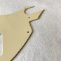NEW 3 Ply Vintage Yellow Guitar For US Tele F hole Hybrid Pickguard Telecaster Conversion