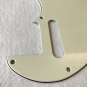 NEW 3 Ply Vintage Green Guitar For US Tele F hole Hybrid Pickguard Telecaster Conversion