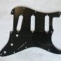 For US 11 Screw Standard Strat Guitar Pickguard, 3 Ply Black