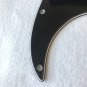 For US 11 Screw Standard Strat Guitar Pickguard, 3 Ply Black