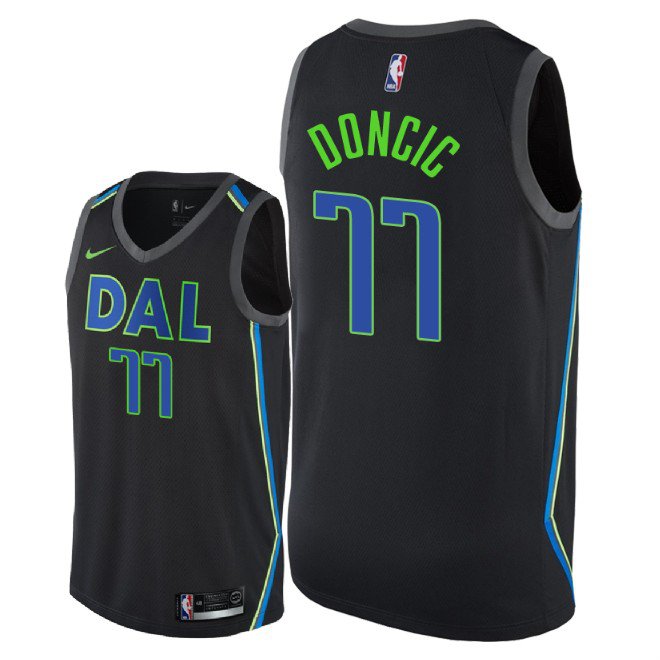 doncic black jersey