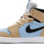 Mens Wmns Air Jordan 1 High Zoom Comfort High Psychic Blue Sesame CT0979 400