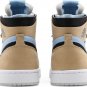 Mens Wmns Air Jordan 1 High Zoom Comfort High Psychic Blue Sesame CT0979 400
