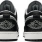 Mens Wmns Air Jordan 1 Low Black Medium Grey 553558 040