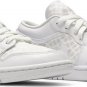 Mens Wmns Air Jordan 1 Low Breathe Triple White DC9508 100