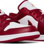 Mens Wmns Air Jordan 1 Low Cardinal Red 553558 607