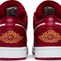 Mens Wmns Air Jordan 1 Low Cardinal Red 553558 607