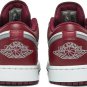 Mens Wmns Air Jordan 1 Low Cherrywood Red 553558 615