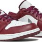 Mens Wmns Air Jordan 1 Low Cherrywood Red 553558 615