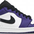 Mens Wmns Air Jordan 1 Low Court Purple 553558 500