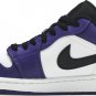 Mens Wmns Air Jordan 1 Low Court Purple 553558 500
