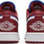 Mens Wmns Air Jordan 1 Low Deep Red Blue DC0774 604
