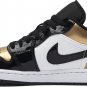 Mens Wmns Air Jordan 1 Low Gold Toe CQ9447 700