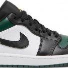Mens Wmns Air Jordan 1 Low Green Toe 553558 371
