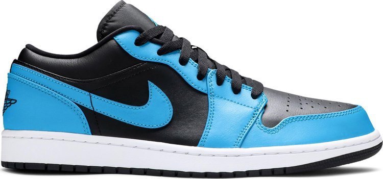 Mens Wmns Air Jordan 1 Low Laser Blue 553558 410