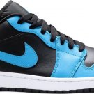Mens Wmns Air Jordan 1 Low Laser Blue 553558 410