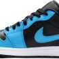 Mens Wmns Air Jordan 1 Low Laser Blue 553558 410