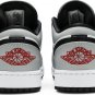 Mens Wmns Air Jordan 1 Low Light Smoke Grey 553558 030