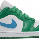 Mens Wmns Air Jordan 1 Low Lucky Green DC0774 304