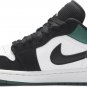 Mens Wmns Air Jordan 1 Low Mystic Green 553558 113