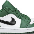 Mens Wmns Air Jordan 1 Low Pine Green 553558 301