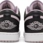 Mens Wmns Air Jordan 1 Low SE Black Iced Lilac DV1309 051